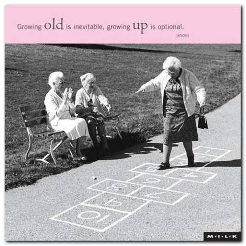 growing old optional