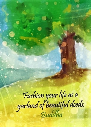 garland of beautiful deeds