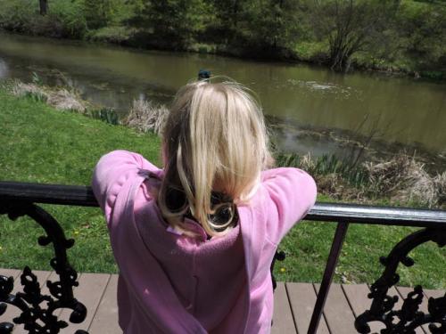 Ella back view at Mt. Airy Park April 2015