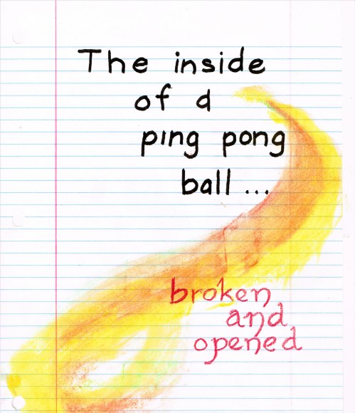 ping pong ball